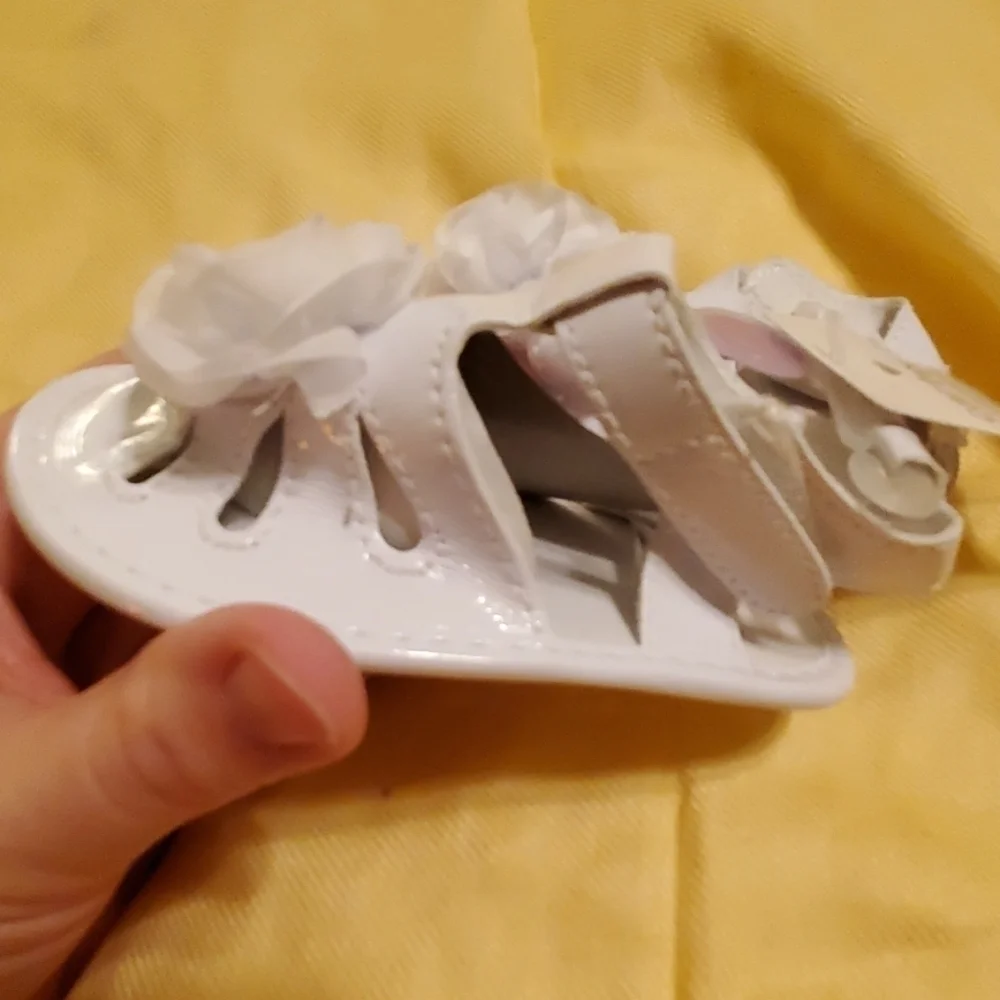 NWT White Carter's Baby Girl Sandals
